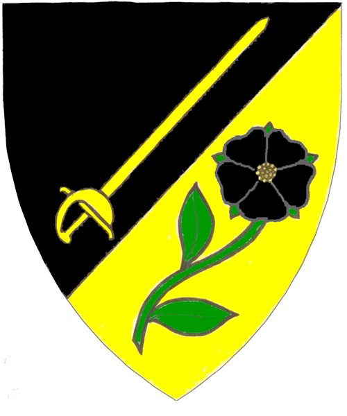 The arms of Rose d'Istres