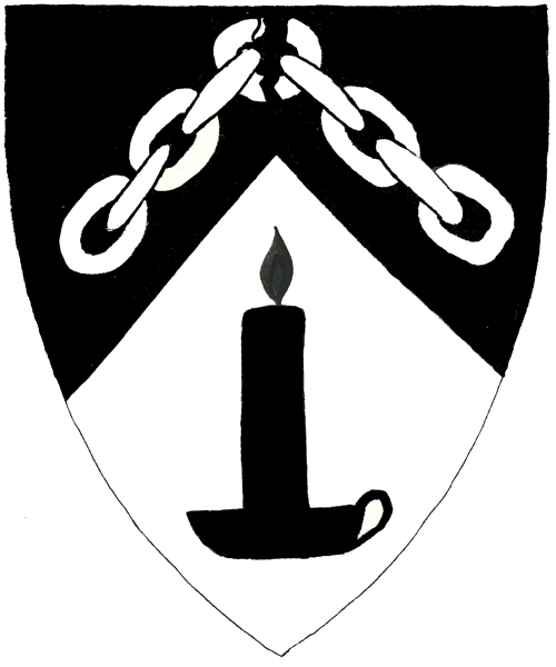 The arms of Rowan Darklighter of Casidon