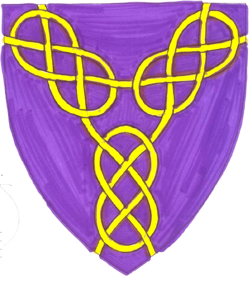 The arms of Sadb ingen Abner uí Lorccáin