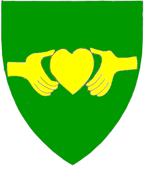 The arms of Sárnat ingen meic Caille