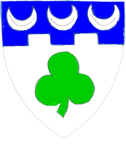 The arms of Seamus Ó Domhnaill