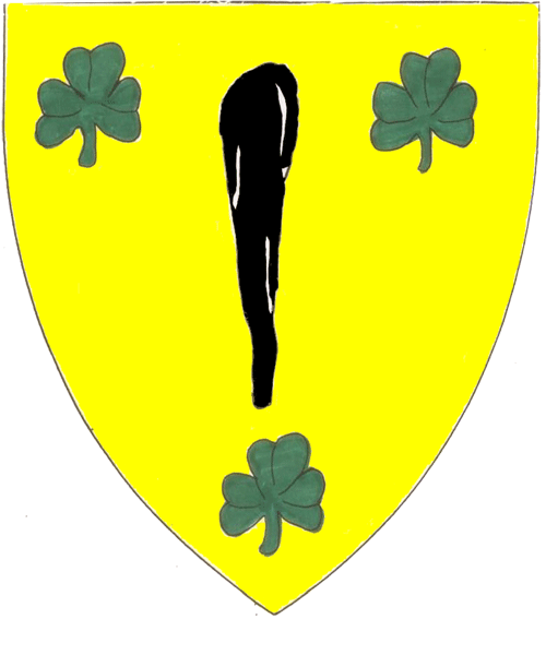 The arms of Seán Tioránach mac Conmara