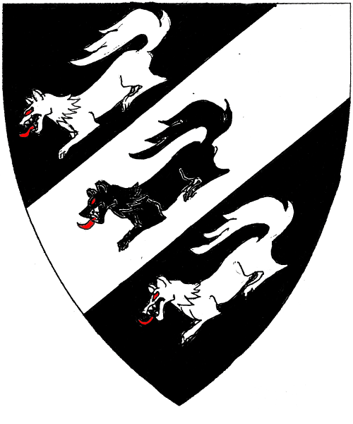The arms of Seosaidh MacFaoilchéire