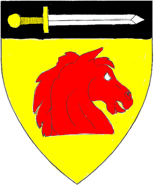 The arms of Sigvaldr Bjarnarson