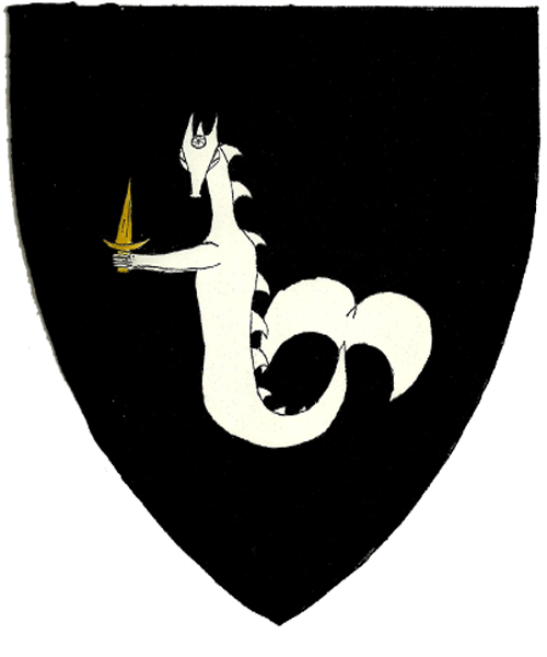 The arms of Siobhan of the Grey Mists
