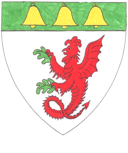 The arms of Sionán de Prendergast the Shannaghe