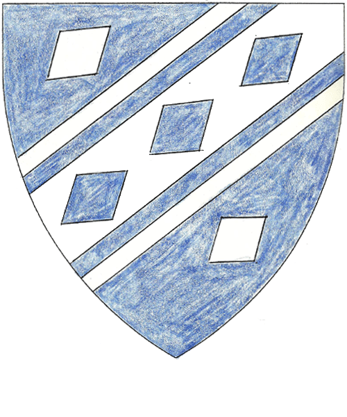 The arms of Sorcha Caerlaverock