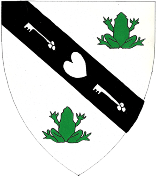 The arms of Sorcha Spottiswood