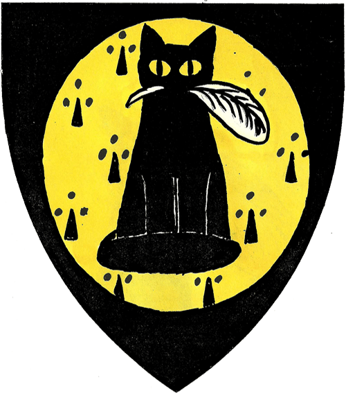 The arms of Steffan the Scrivener