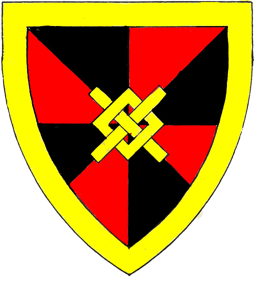 The arms of Stephen Trahern