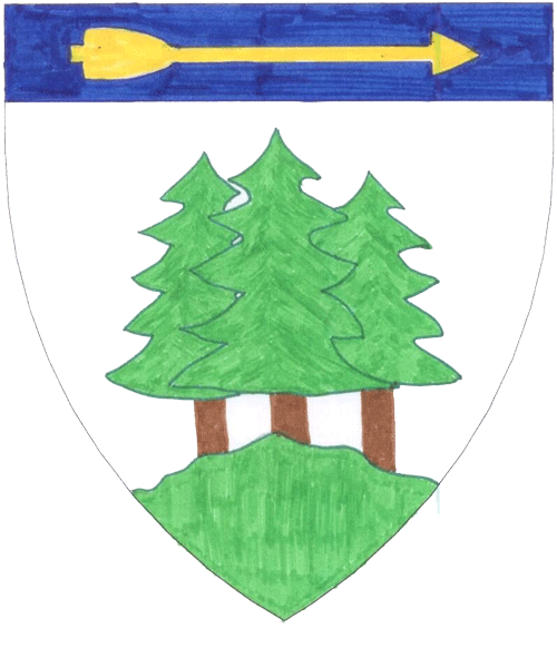 The arms of Suzanne Delaplaine
