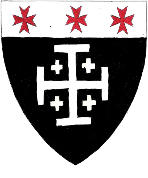 The arms of Taliesin d'Acre