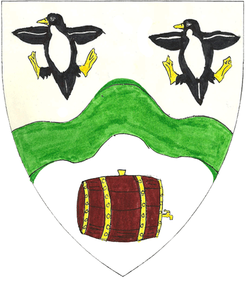 The arms of Talorc Brennon Pittenweem
