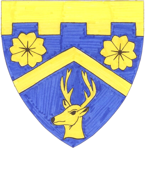 The arms of Tegan of Rolaie Halle