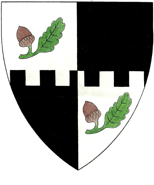 The arms of Teleri of Gwynedd
