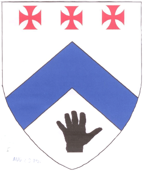The arms of Theobald Oneglove