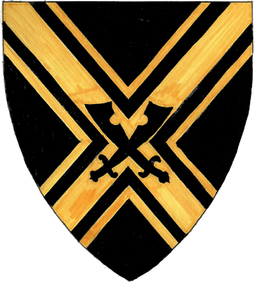 The arms of Theodric Pendar of Faulconwood
