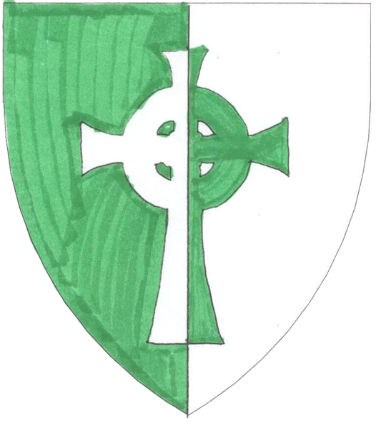 The arms of Tiernan O'Shea