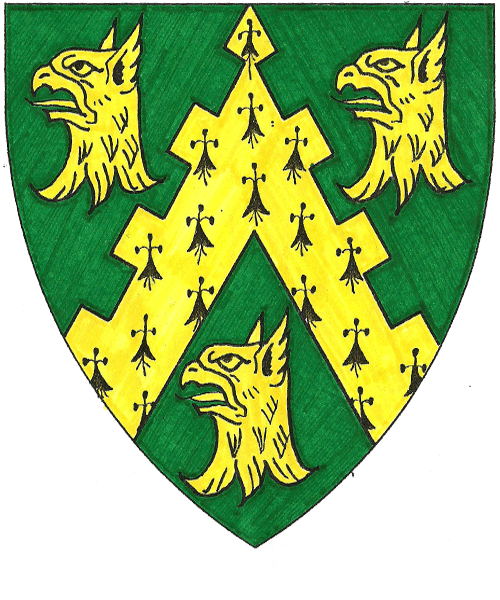 The arms of Tonwen ferch Gruffudd Aur