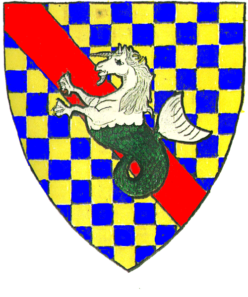 The arms of Trevor Stewart of Renfrewshire