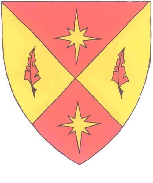The arms of Typhainne d'Alixandre
