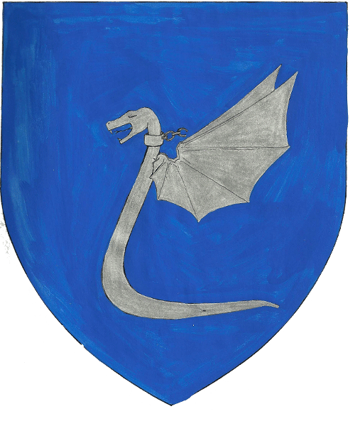 The arms of Tyra Stewart of Moray