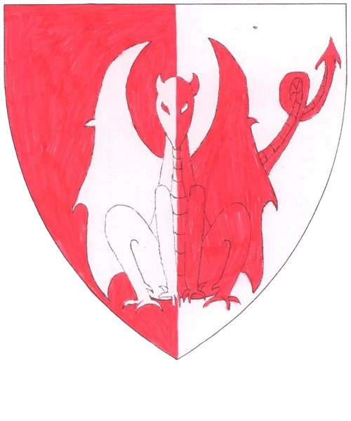 The arms of Valrik MacIan