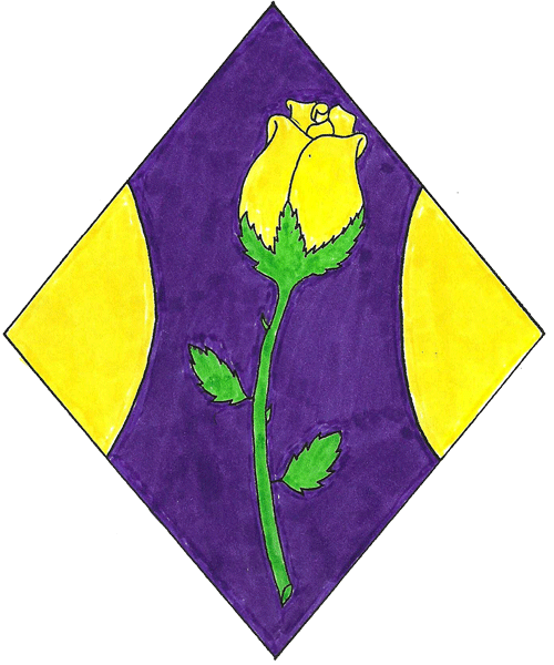 The arms of Victoria of the Yellow Rose
