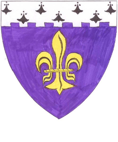 The arms of Vyvyene von Cnutlingen