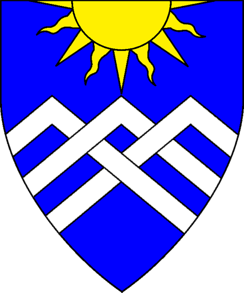 The arms of Wilfred Wyatt