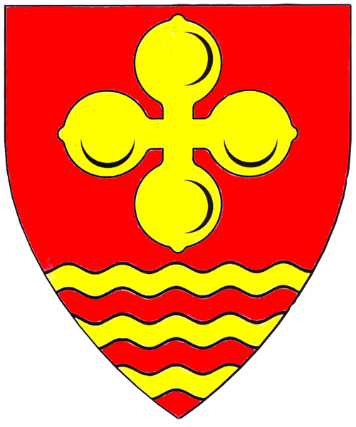 The arms of Wilhelmina de Gothia