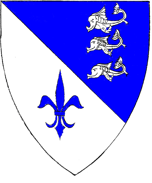 The arms of William Castellan