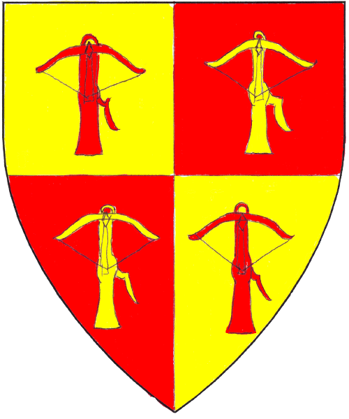 The arms of Winfred Archer