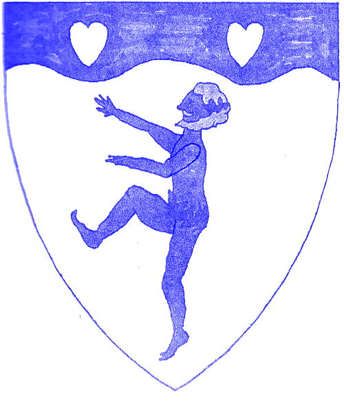 The arms of Wulfgifu Wadylove of Wokyhole