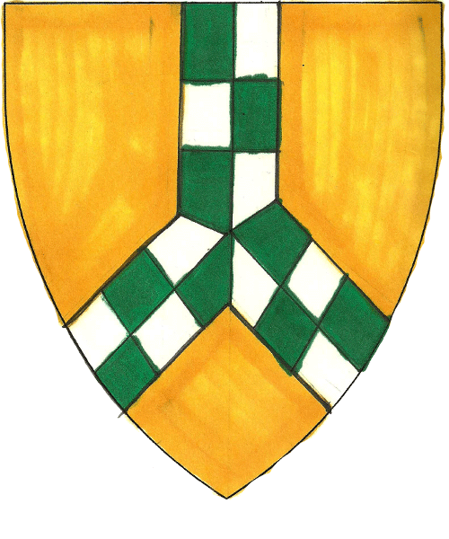 The arms of Ysabeau Eileanoir de la Chanson