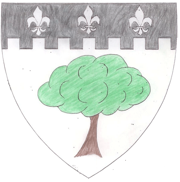The arms of Ysmay du Parc