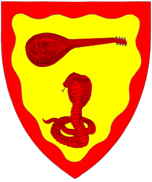 The arms of Aethelwulf of the Grey Forest