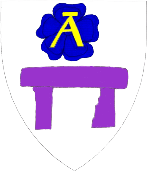 The arms of Agatha of Tintagel