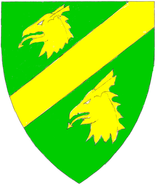 The arms of Ailis inghean Mhairghrege