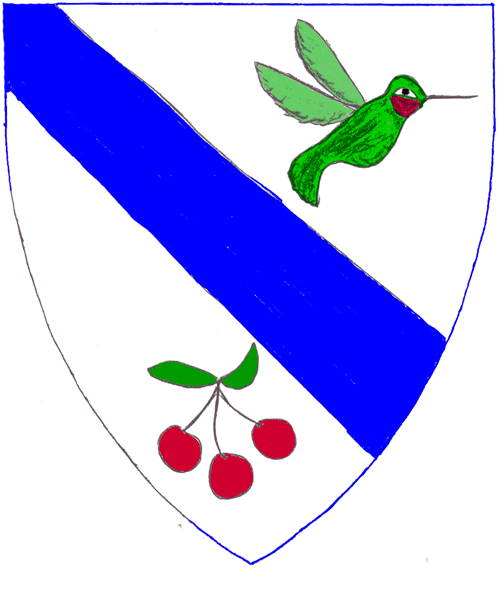 The arms of Alacya Daveraugh