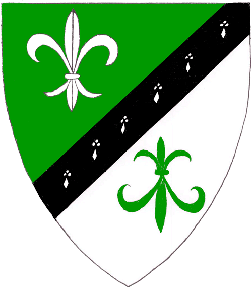 The arms of Alexander le Bonhomme