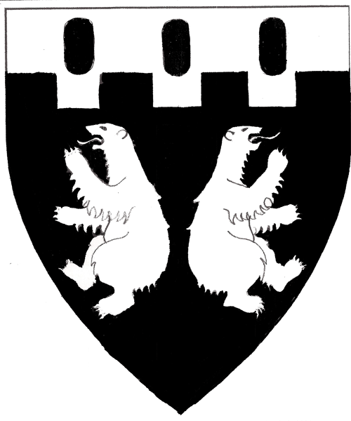 The arms of Bjorn atte Woodepyle
