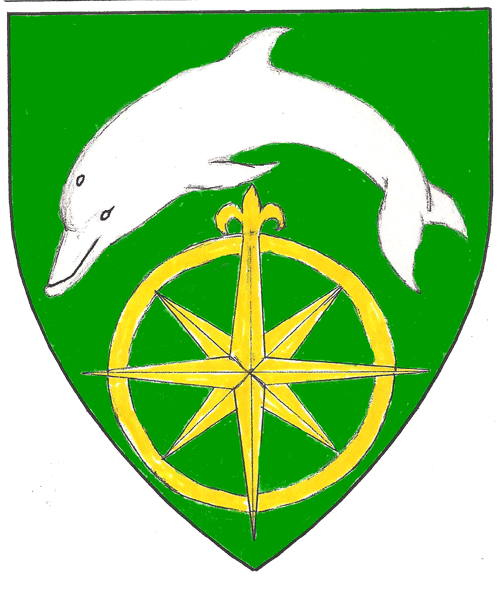 The arms of Dragonet de La Rochelle