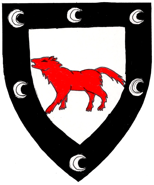 The arms of Muirenn inghean Chon Ruaidh