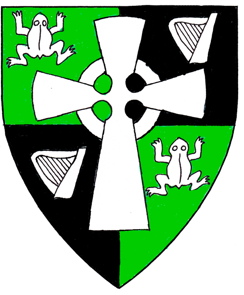 The arms of Sean Fitzpatrick Desmuimneach