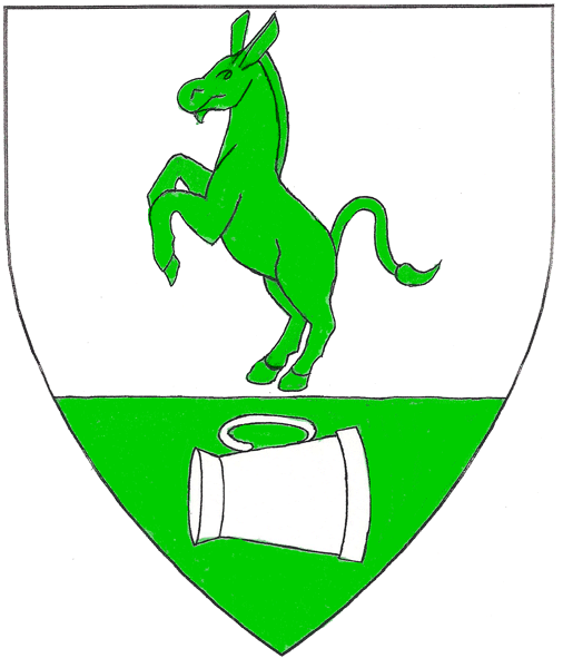 The arms of Wulfric Forlong of Falconhurst